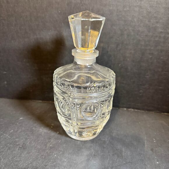 Vintage Clear Jean Forelle London Glass Decanter [Item 0171] - Picture 1 of 5